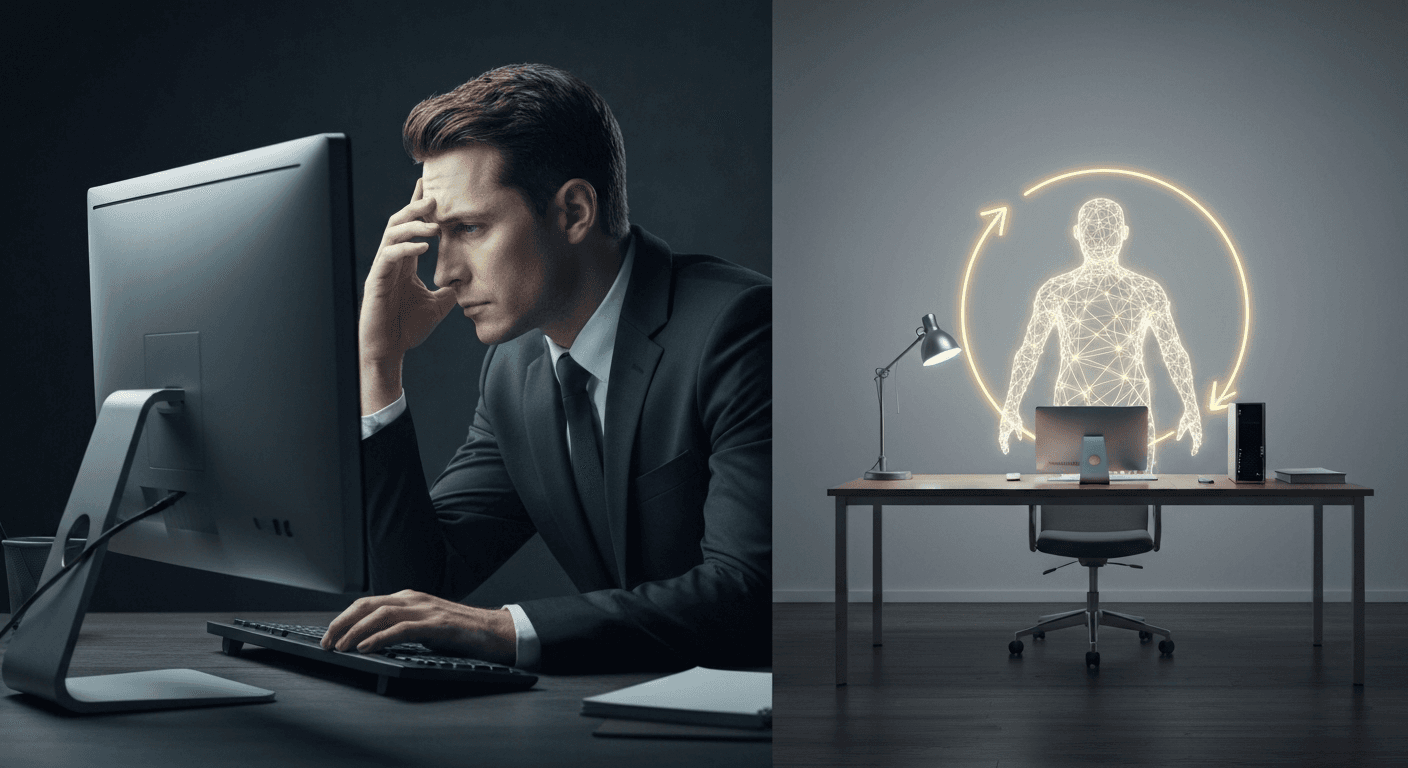 Cost comparison between human employees and AI agents