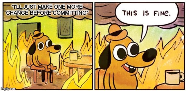 I'll just make one more change before committing - This Is Fine